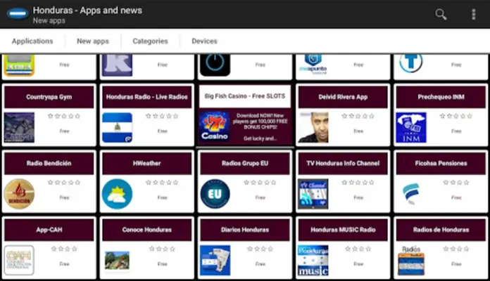Honduran apps and games android App screenshot 1